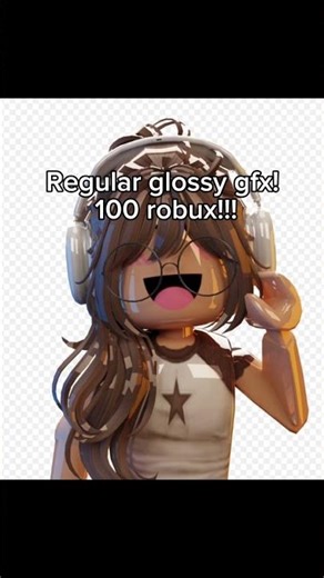 SELLING GLOSSY GFX’S! #roblox #gfx #gloss #plsdonate