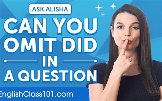 【用英文学习英语】向Alisha请教英语语法入门知识