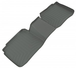 WeatherTech 2nd Row Rear Auto Floor Mat - Gray WeatherTech Floor Mats WT461082