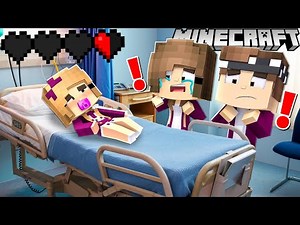 Neue TOCHTER wird SCHWER KRANK in Minecraft!