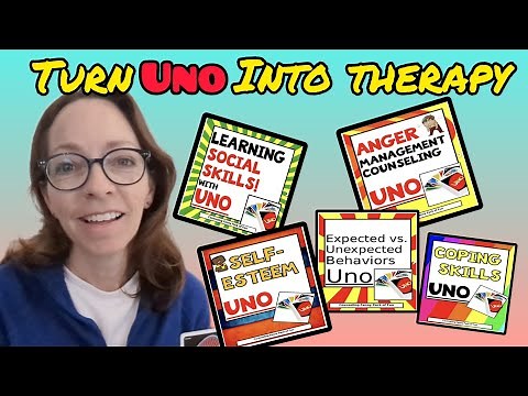How to Make Your Counseling FUN using UNO for Social Skills, Anger Management, and More!
