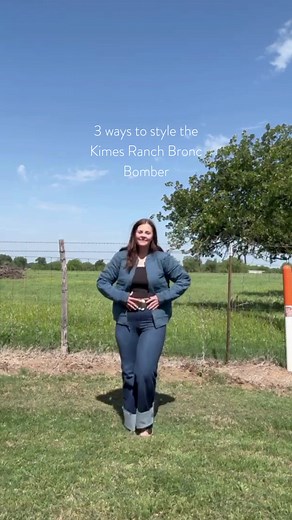 3 ways to style the Bronc Bomber, get yours on SALE now! kimesranch.com #sringsale #kimesranch