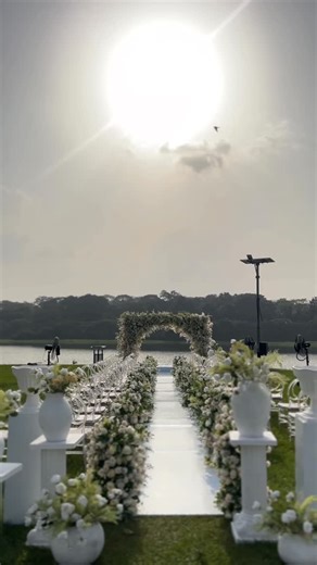 Intimate Weddings By Fave on Instagram: "CHASING SUNSETS FOREVER with Dolapo|Omena 🥰 Creatively planned and executed by @intimateweddingsbyfave Planner: @intimateweddingsbyfave Decoration: @intimateweddingsbyfave"