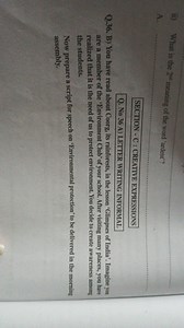 ii) What is the 2od  meaning of the word 'ardent'?A. SECTION ... | Filo