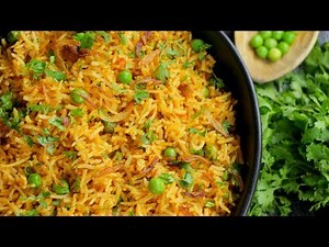 MASALA MUTTER PULAO | Easy Spicy Masala Mutter Pulao| Green peas Pulao| By Chef Aadil Hussain