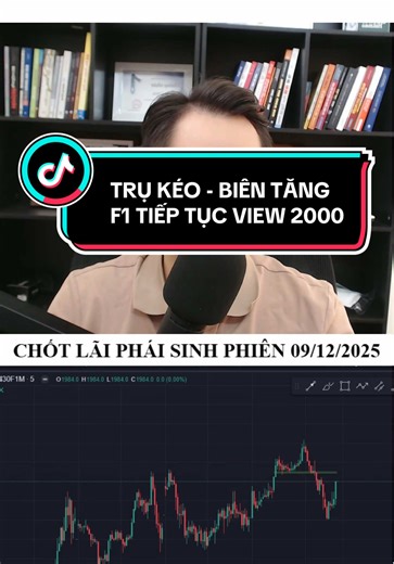 Trụ kéo - Biên tăng F1 tiếp tục view 2000 #vnindex #phaisinh #dautu #taichinh #chungkhoan