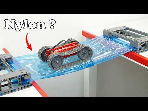 LEGO Car Conquers Super Slick Nylon Bridge | Smart Lego
