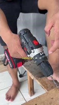 Satu Set Bor Baterai Portable Murah Multifungsi #shorts #borbaterai