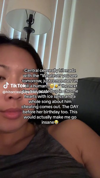Central Cee Cheating Verse: Madz's Heartbroken Reaction to Ice Spice Involvement | Celebrity Entertainment