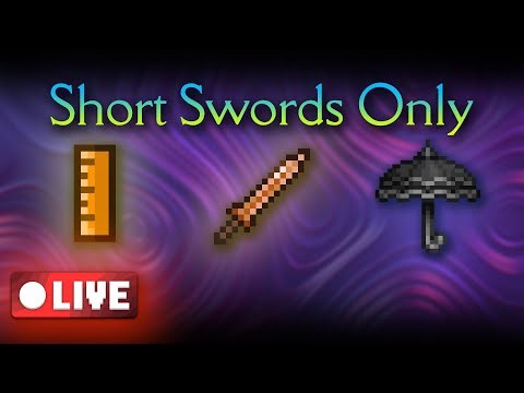 ⚔️ Terraria Modded — Can You Beat the Game Using ONLY Shortswords?
