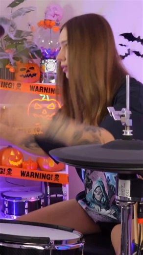 #eagles #hotelcalifornia #drums #cover #halloween | Krissdrummerlive