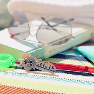 Gymnast Key - Gymnastics Keychain & Inspirational Quote - The Cute Cool Fun Unique Small Gymnastic Team Gift Under $10 for Giving Kids Teens Friends Girls Boys Coach Beam Bars Vault