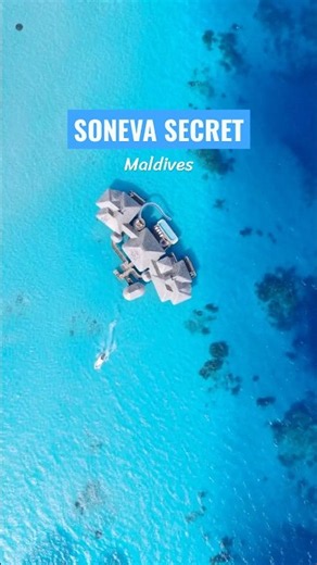 This is Soneva Secret Maldives 😍 Contact us to book your stay with the best rates 📧 #soneva