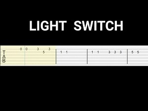 Charlie Puth - Light Switch (Easy Guitar Tab Tutorial)