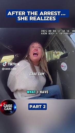 “I’m spending the night in jail?” After the mandatory arrest decision, this was the conversation that followed. Thoughts? 👇 #bodycam #realfootage #cops #police #casecam