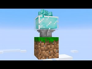 I built a DIAMOND MACHINE on 1 block Skyblock... (#18)
