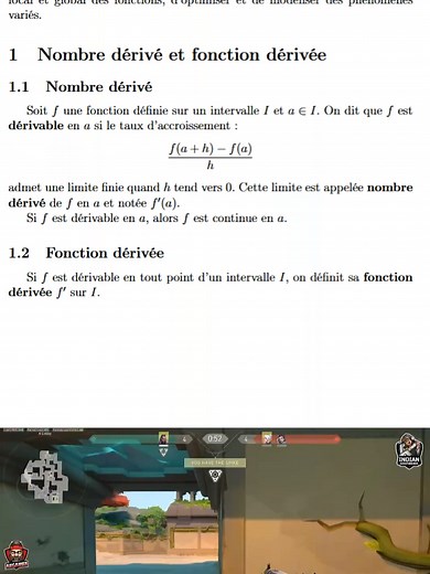 Cours 1 - Dérivation Bac Terminale #spémaths #maths #terminale