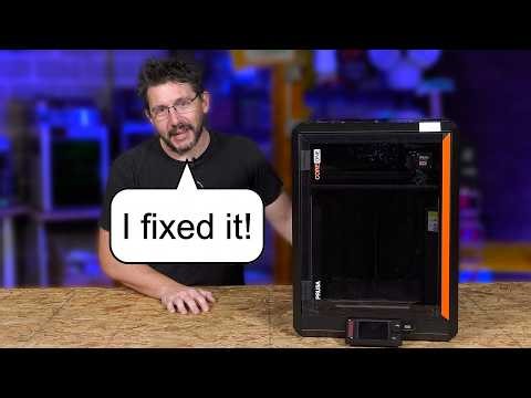 Prusa CORE One NOW Stands Better!