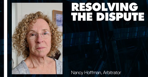 Resolving the Dispute: Nancy Hoffman