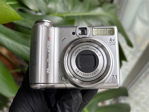 Please, Read! Tested! Digital Camera CANON A570 IS Powershot - 7.1mp CCD Sensor - Etsy