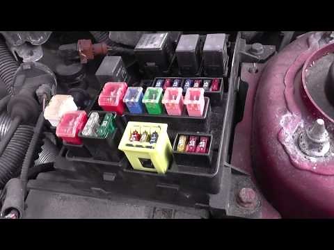 Volvo S40 Fuse & Relay Box Location Video