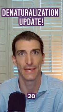 The Truth About Denaturalization: New DOJ Data Released!