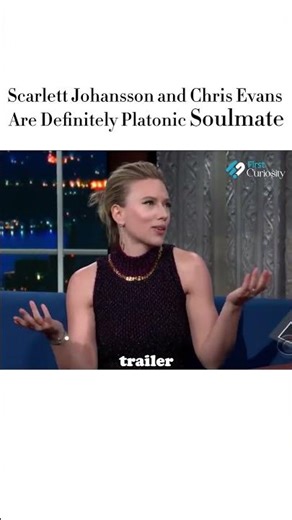 Scarlett Johansson and Chris Evans Are the Ultimate Platonic Soulmates