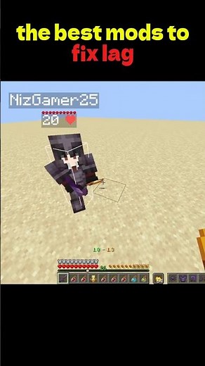 mods that fix lag and improve fps #minecraft #lifeisbutadream #pvp tips