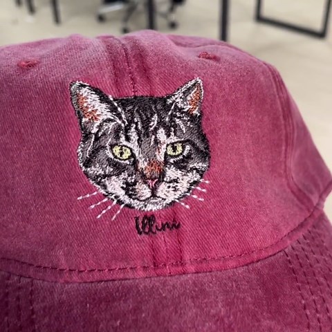 Custom Embroidered Baseball Cap, Unisex Cotton Text Hat - Etsy