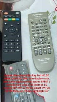 Usando Meu Smart Blu Ray Full HD 3D LG BP 440 e Minha Smart TV Philips 42' Full HD 3D Ambilight