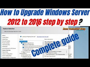 How to Upgrade SQL 2012 to SQL Server 2016 || Sql server 2012 ko sql 2016 se upgrade kaise karen