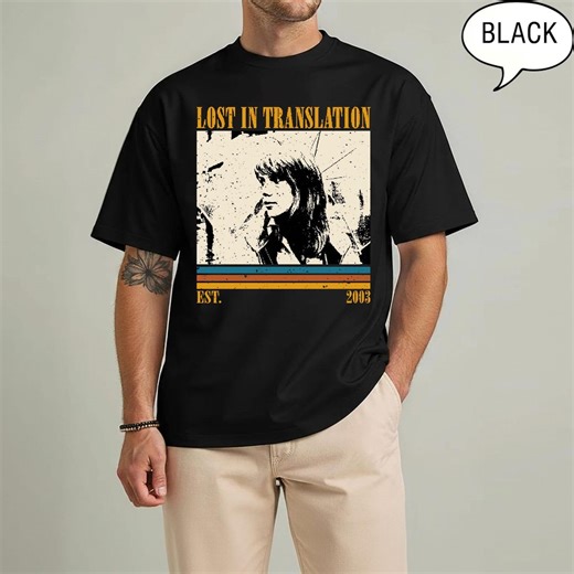 Lost in Translation Movie T-shirt, Retro Film Shirt, Comfort Colors Unisex T-shirt - Etsy