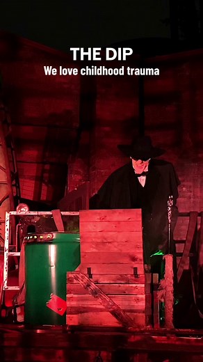 Recreating Judge Doom's Dip Scene at Oogie Boogie Bash