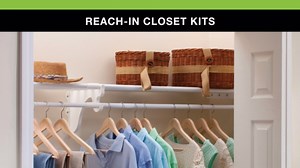 Amazon.com: EZ Shelf - DIY Closet Organizer Kit - Expandable to 12.2 ft. of Hanging & Shelf Space - White : Home & Kitchen