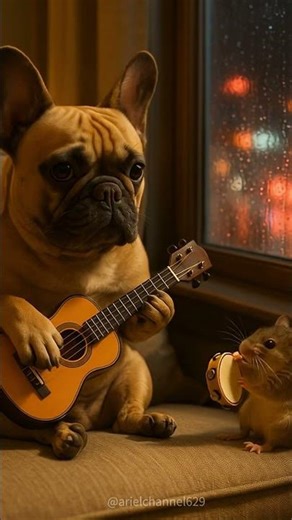 The Cutest Animal Duet You’ll Hear Today! 🐶🐭