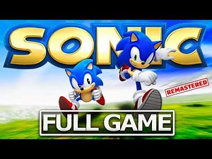 SONIC GENERATIONS REMASTERED Full Gameplay Walkthrough / No Commentary【Full Game】All Stages 4K 60FPS