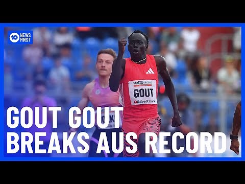 Gout Gout Breaks Australian Record Running 20.02 In 200m Race At Golden Spike Meet | 10 News First