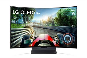 LGから“自由に曲げられる”4K有機ELテレビ。20段階で曲率調整