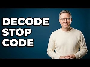 How To Look Up A Blue Screen Stop Code?