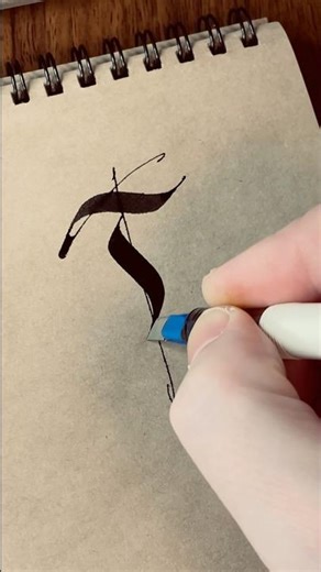Letter T draft #handwritten #calligraphy #handwriting #typeface #script #lettering #pilotparallelpen
