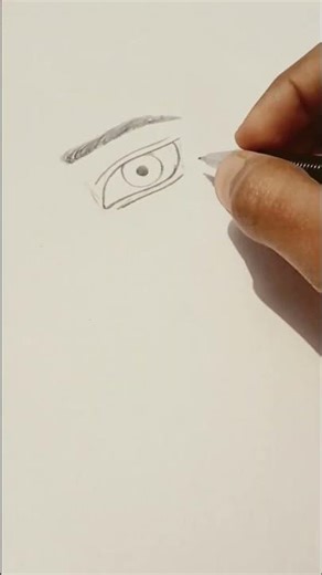 how to make an eye easy method #shorts #sketch