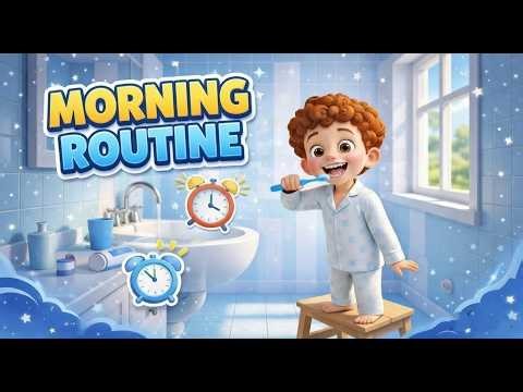 Good Kid Morning Routine🌞| Learn with Fun | Mini Kiddy Club