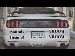 The Best Sounding V6 Mustang In Youtube?