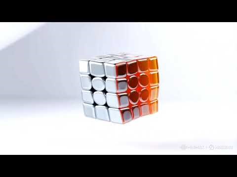 IMPOSSIBLE Liquid Rubik's Cube Seamless Loop
