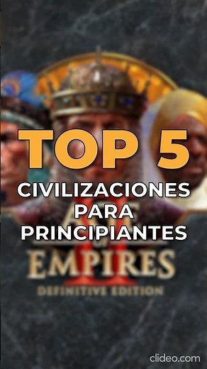 Civilizations for beginners in Age of Empires 2 #gaming #videogames #pcgames #top5 #ageofempires