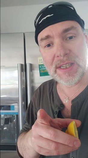 Cleaning stainless steel kitchen appliances with lemon #tips #tricks #kitchen