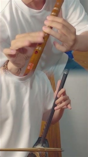 Mi Du Shan Ge (密度山歌) #erhu #二胡 #Dizi #笛子