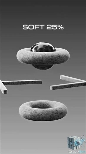 Ultimate Soft Body Physics Test 🔥 #satisfying #3danimation #impact #blender3d #physicssimulation