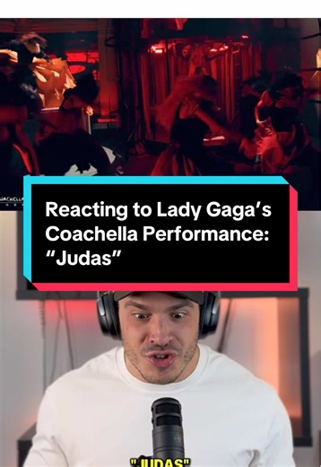 Replying to @josh The transition between “Abracadabra” and “Judas” at Lady Gaga’s Coachella set has me FLOORED. @ladygaga #musictok #popmusic #coachella #livemusic #react #ladygaga #musicreaction #gagachella