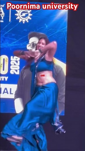 🔥 Energetic College Dance Performance | Poornima University Dance Show 2025. #collegedance